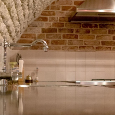 Keuken van het pand in Wijnaesbooch