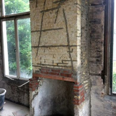 Restauratie na de brand