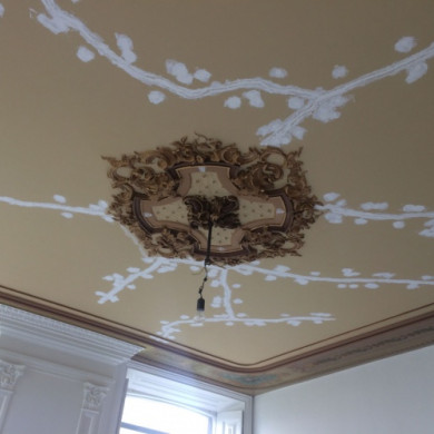 Restauratie na de brand