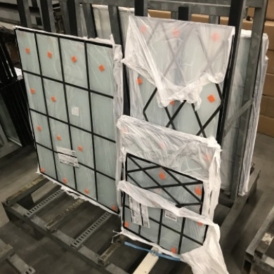 Nieuwe glas in lood ramen