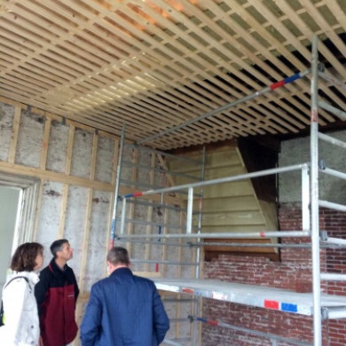 Restauratie na de brand