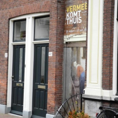Straat van Vermeer in Delft