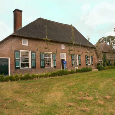 Exterieur rijksmonumentale boerderij uit 1859