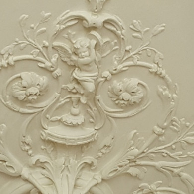 Ornament op het plafond