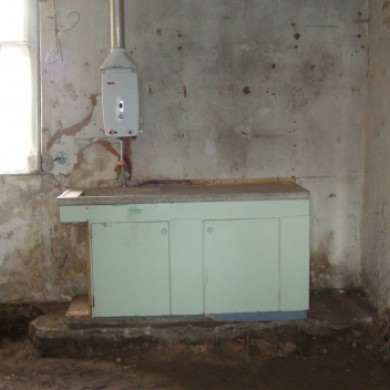 Rottevalle voor de restauratie