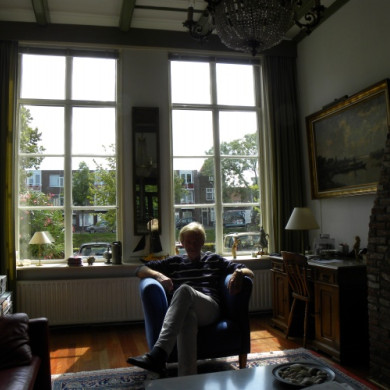 Uitzicht op de gracht