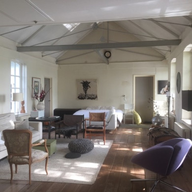 Woonkamer van het stoomgemaal