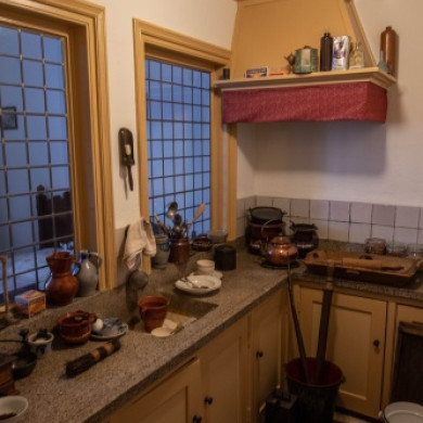 Interieur vrouwenhuis