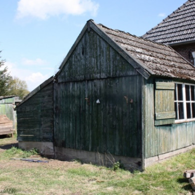 Restauratie van de boerderij in Almen