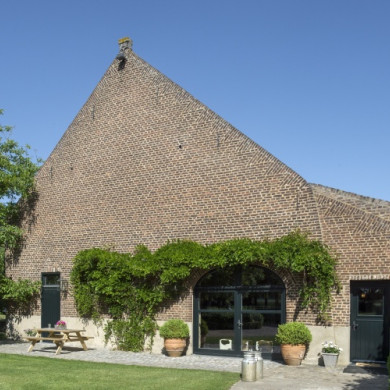 Baxhof gezien vanuit de tuin