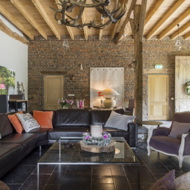 Woonkamer van de Baxhof