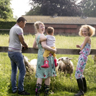 Monumentale boerderij in Den Haag