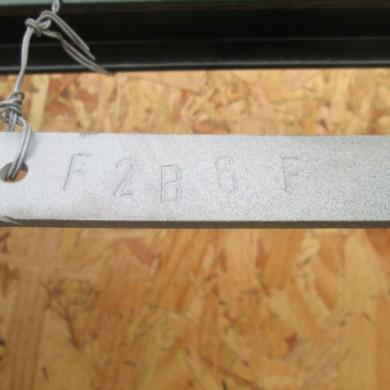 Elk kozijn heeft een uniek nummer