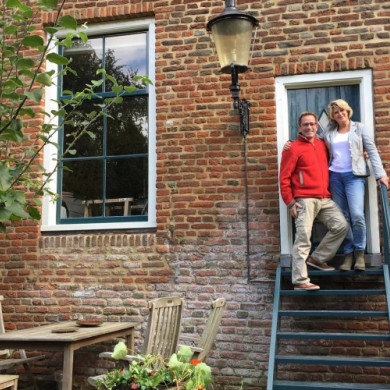 Eigenaren voor het pand in Zutphen
