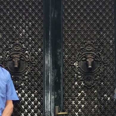 Eigenaren voor hun monumentale pand in Utrecht