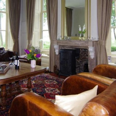 Zitgedeelte van B&B Batenborg