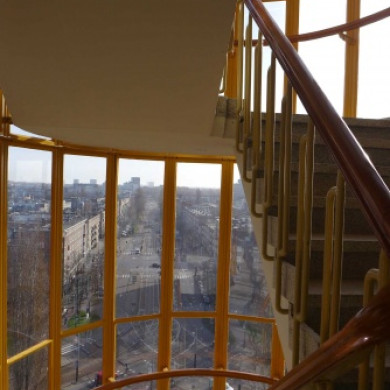 Uitzicht vanaf de Wolkenkrabber