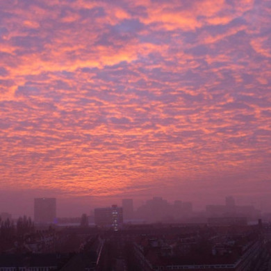 Uitzicht vanaf de Wolkenkrabber