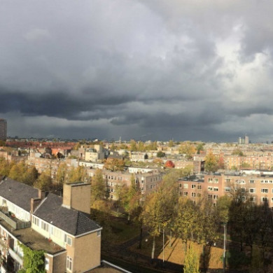 Uitzicht vanaf de Wolkenkrabber