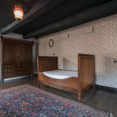 Interieur van de Pastorie in Warffum