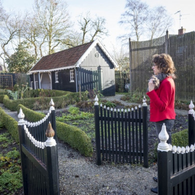 Tuin van de Pastorie in Warffum