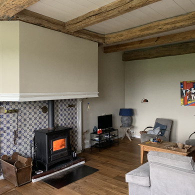 Woonkamer na verbouwing