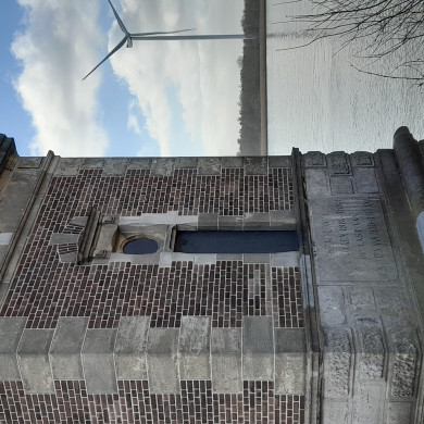 Het tolhuisje van de oude Barendrechtse brug