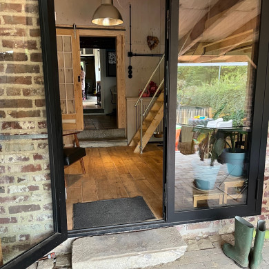 Vakwerkhuis eetkamer