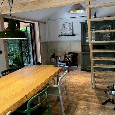 Vakwerkhuis eetkamer