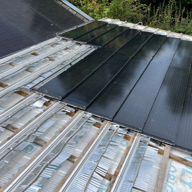 Vakwerkhuis q-roof systeem