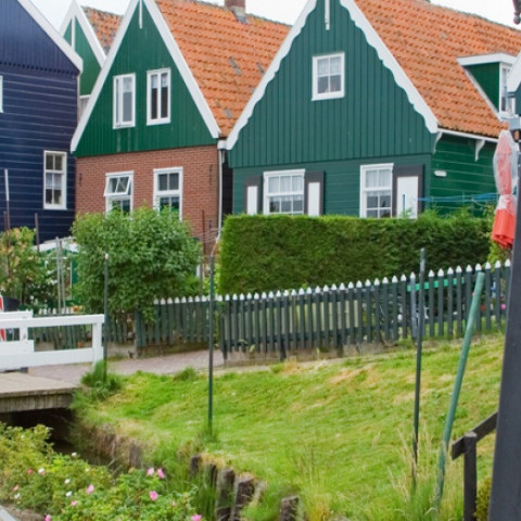 Houten huizen Noord Holland