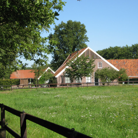 Hallenhuisboerderij met schuur 't Huinink, bouwjaar 1770 1929 - Pim van Tend