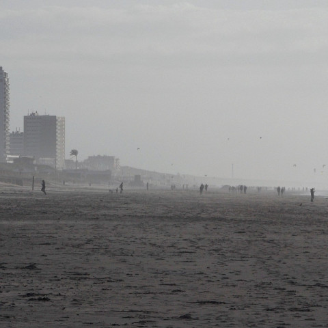 Zandvoort vanaf Bloemendaal aan Zee - Karlunun