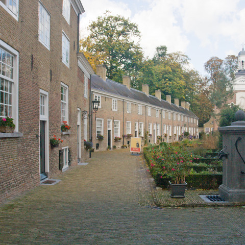Monumentale binnenplaats in Breda