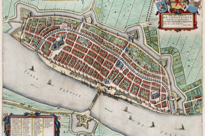Kampen 1649 Blaeu