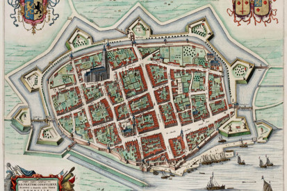 Zaltbommel 1649 Blaeu