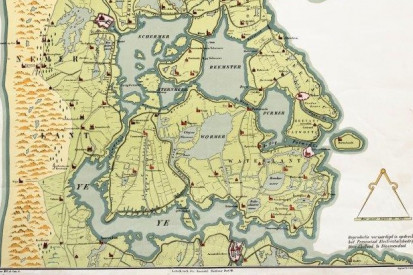 Hollands Noorderkwartier in 1288 door G. de Vries (1970)