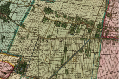 Situatie Rijswijk in 1712