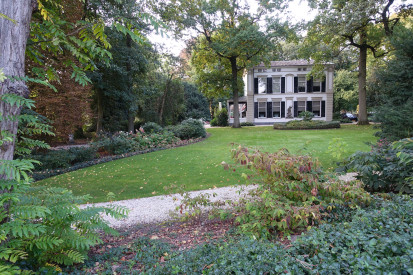 Landschapstuin Rijnoord Woerden met het landhuis, rijksmonument - Ellywa