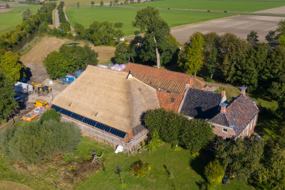 Boerderij Maarhuizen in de provincie Groningen