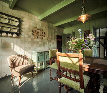 interieur van een monument