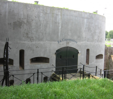 Bastion La Caponniere aan de Kanselpoortstraat te Gorinchem