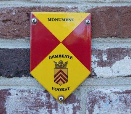 Monumentenschildje Voorst