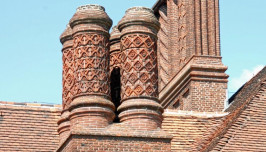 Metselwerk schoorsteen