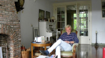Menno in het pand