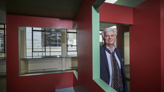 Ab van der Wiel in de Meelfabriek