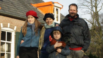 Familie Bedner uit Almen