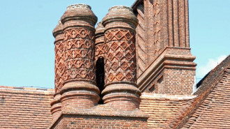 Metselwerk schoorsteen