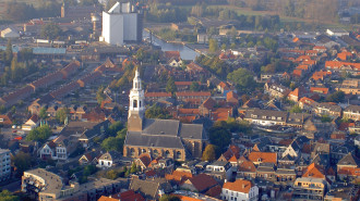 Nijkerk zicht op Grote Kerk