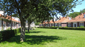 Barakken voormalig werkeiland Lelystad - Gouwenaar